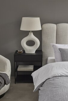 Rivi&egrave;ra Maison Dekbedovertrek Chevron Weave Grey 31908