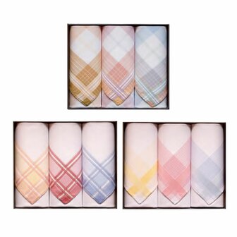 Dames Zakdoeken Jana 3-Pack Multi 30453