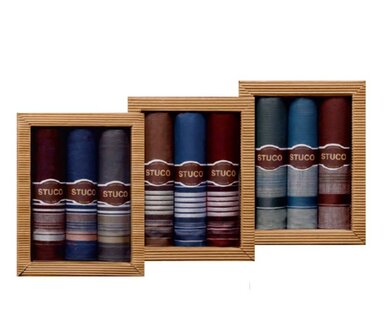 Heren Zakdoeken Zigarre-3 Multi 3-Pack 31991