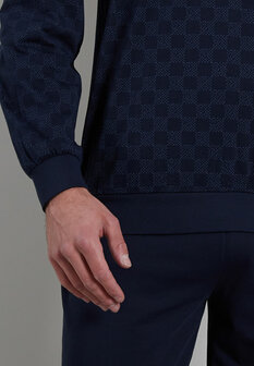 Bugatti Heren Pyjama Donkerblauw 56100-4065-665 | 32007