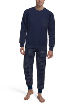 Bugatti Heren Pyjama Donkerblauw 56116-6061-635 | 32008