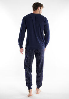 Bugatti Heren Pyjama Donkerblauw 56116-6061-635 | 32008