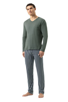 Mey Heren Pyjama Grey Hunter 2240065-1709 | 32073