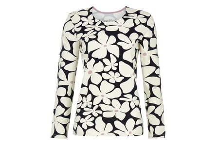 Ringella Bloomy Dames Shirt Night Blue 5551404-214 | 32046