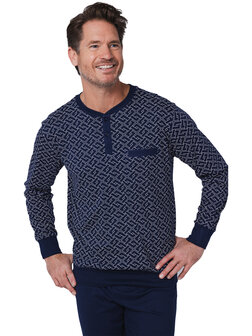 Pastunette Heren Pyjama Dark Blue 122252-544-1-520 | 32101