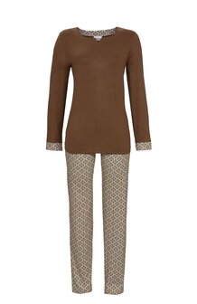 Ringella Dames Pyjama Kastanje 5511209-141 | 32280
