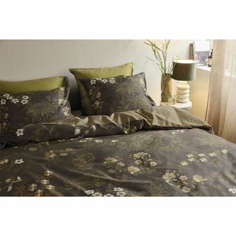 Beddinghouse Dekbedovertrek Darcy Olive Green 32330