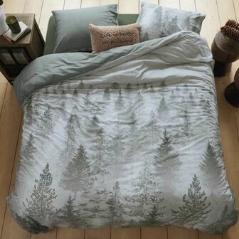 Rivi&egrave;ra Maison Dekbedovertrek Foggy Forest Green 32343
