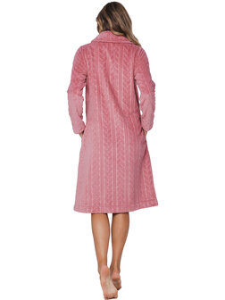 Pastunette Dames Badjas Dark Pink 171252-170-3-220 | 32253