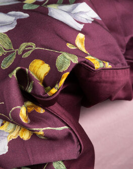 Essenza Dekbedovertrek Augustina Mauve Wine 102509-721 | 32290