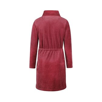 Charlie Choe Dames Velours Badjas Cassis O57149-38 | 32337