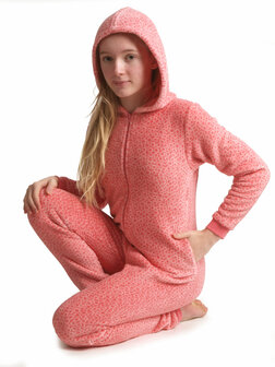 Cocodream Meisjes Onesie Fleece Pink 393725 | 32131