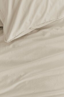 Linolux Dekbedovertrek Washed Cotton Stone 32386
