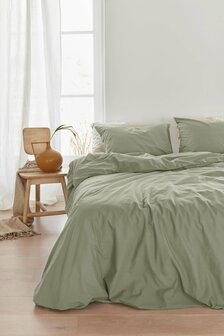 Linolux Sloop Washed Cotton Green 32360