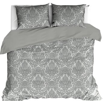 Linolux Dekbedovertrek Barok Antraciet DBSLIN1800 | 32214