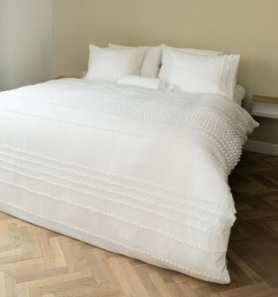 Linolux Dekbedovertrek Maris White DBSLIN1742 | 32213