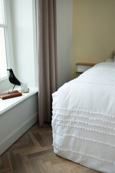 Linolux Dekbedovertrek Maris White DBSLIN1742 | 32213