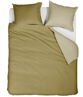 Beddinghouse Flanel Dekbedovertrek Warm Yellow 32376