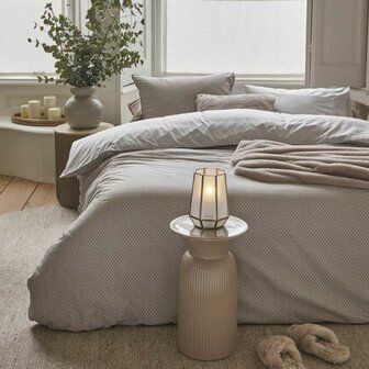 Rivi&egrave;ra Maison Dekbedovertrek Emery Taupe 32342