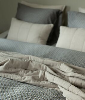Linolux Sprei Stonewashed Blocks Stone LNX SPREI STONST | 32223