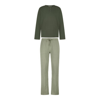 Ten Cate Men Pyjama Green Graphic 60533-6166 | 32465
