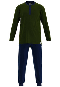 Ceceba Heren Badstof Pyjama Dark Green 31297-6539-360 | 32448