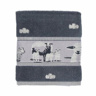Bunzlau Castle Keukendoek Sheep Anthracite 6414 | 32437
