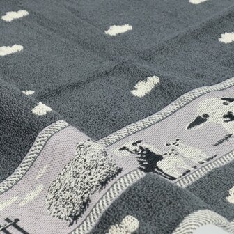 Bunzlau Castle Keukendoek Sheep Anthracite 6414 | 32437