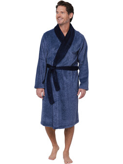Pastunette Heren Badjas Dark Blue 172252-524-1 | 32268