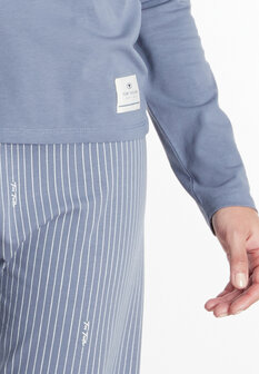 Tom Tailor Dames Pyjama Blauw 60361-6061-623 | 32430