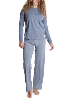Tom Tailor Dames Pyjama Blauw 60361-6061-623 | 32430