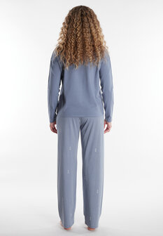 Tom Tailor Dames Pyjama Blauw 60361-6061-623 | 32430