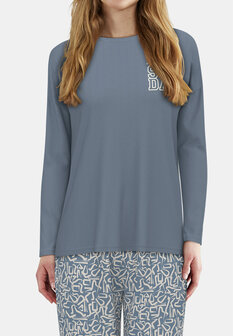 Tom Tailor Dames Pyjama Blauw 60351-6085-625 | 32181