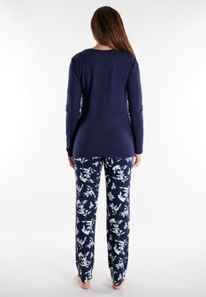 Tom Tailor Dames Pyjama Donkerblauw 60347-6085-635 | 32228
