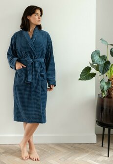 Linolux Badjas Platinium Denim BJ255 DEN | 32255