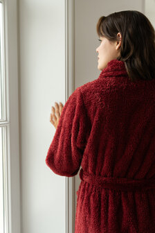 Linolux Badjas Noah Burgundy MVJAS NOA BUR | 32261