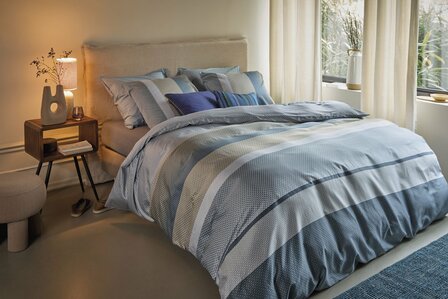 Beddinghouse Dekbedovertrek Marthe Blue 32350