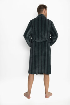 Outfitter Heren Badjas Fleece Groen 496942 | 32140