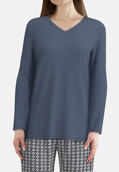 G&ouml;tzburg Dames Pyjama Blauw 250257-4009-625 | 32426