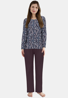 G&ouml;tzburg Dames Pyjama Lila 250250-4009-725 | 32428