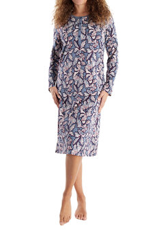 G&ouml;tzburg Dames Nachthemd Blauw 250251-4009-625 | 32429