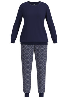 G&ouml;tzburg Dames Pyjama Blauw 250241-4009-655 | 32235