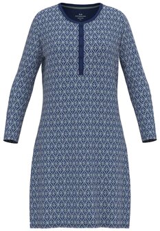 G&ouml;tzburg Dames Nachthemd Blauw 250240-4009-625 | 32238