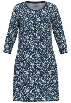 G&ouml;tzburg Dames Nachthemd Blauw 250228-4009-625 | 32237