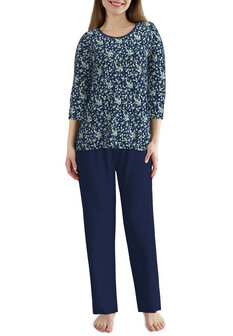 G&ouml;tzburg Dames Pyjama Blauw 250236-4009-625 | 32233