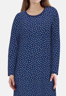 G&ouml;tzburg Dames Nachthemd Blauw 250246-4009-635 | 32236