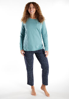 G&ouml;tzburg Dames Pyjama Groen 250245-4009-315 | 32231