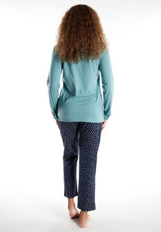 G&ouml;tzburg Dames Pyjama Groen 250245-4009-315 | 32231