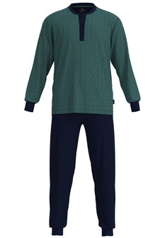 G&ouml;tzburg Heren Pyjama Donkergroen 452329-4009-335 | 32200