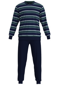 G&ouml;tzburg Heren Pyjama Donkergroen 452333-4065-362 | 32201-32202
